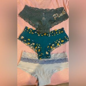 Victoria Secret Underwear Size Small Brand New Blue Bundle